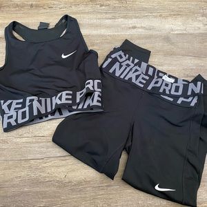 nike pro inter twist set